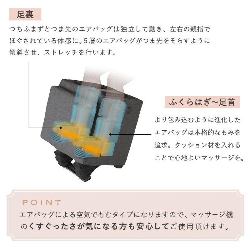 公式店ポイント10倍】フットマッサージャー 3way TOR トール マッサージスツール ムーブ AX-HPT370 マッサージ機 マッサージ器  ふくらはぎ 足裏 マッサージ | LINEショッピング