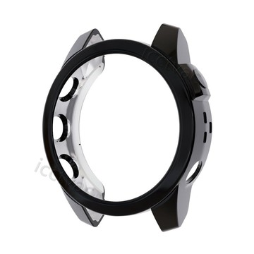 適用於 Garmin fenix7 智能手錶保護殼的保護套 PC 磨砂外殼 fenix 7 透明保護套