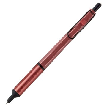 Uni 三菱 UNI-BALL JETSTREAM EDGE 自動溜溜筆 SXN-1003-38 0.38mm  紅桿 + 黑夾 黑墨水  1個