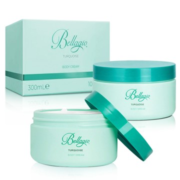 Bellagio 湖畔晨光女性香氛身體乳(300ml)X2入