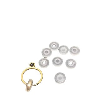 HC--【 100pcs/包】無痛耳夾耳墊 透明硅膠耳墊 diy飾品配件 耳環耳夾耳飾配件