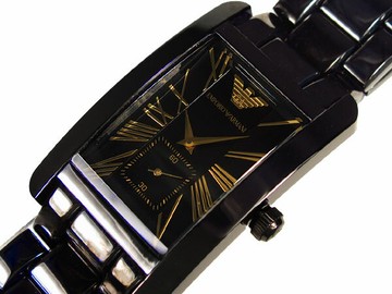 雅痞男子ARMANI亞曼尼方形錶款 經典鋼帶低調配色秒紳士必備腕表 預購7天+現貨七天預購+現貨