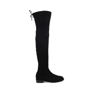 Stuart Weitzman - Black Suede Lowland Boots