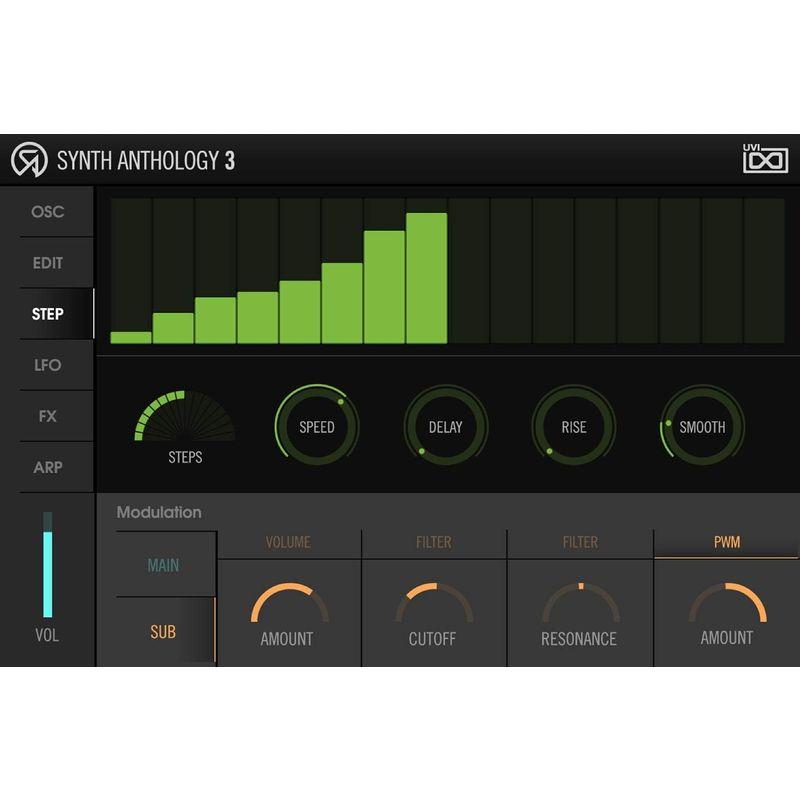 UVI Synth Anthology -シンセサイザー音源
