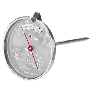 美國 TAYLOR 標記式探針溫度計 kca291，精準測量食物溫度，不鏽鋼耐用材質  1支