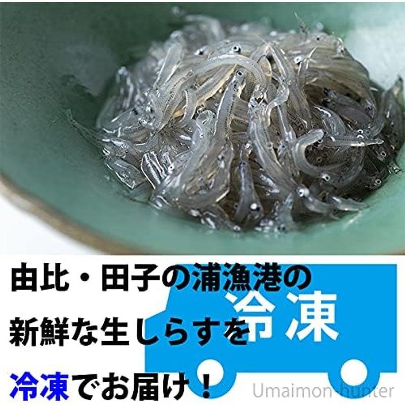 駿河湾産 ぷりぷり 生しらす 110g×2P おいしい産業