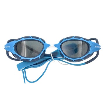ZOGGS 終極戰士 兒童三鐵泳鏡 煙色鏡片 Ultra Fit貼合柔軟鏡框 最大防護鏡片 抗紫外線UV400  Blue  1個  Free