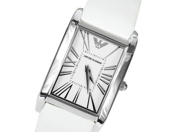 素雅風格EMPORIO ARMANI珍珠白配色 低調不失氣質 淑女OL必備女錶七天預購+現貨