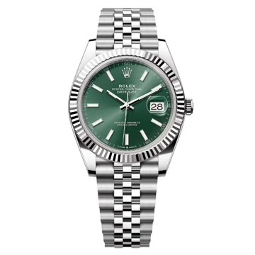 勞力士 ROLEX 126334  綠面五珠帶 Datejust系列 41mm