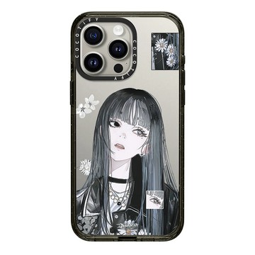 動漫少女 iPhone17Promax手機殼 蘋果16Pro防摔殼i15保護殼i14硬殼i13
