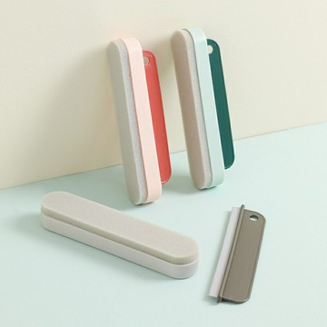 ✨台灣現貨?? 二合一玻璃刮水板 浴室玻璃镜面清潔刷 牆面磁磚刮水器 瓦斯爐清潔刷 撥水器 刮水板 #丹丹悅生活