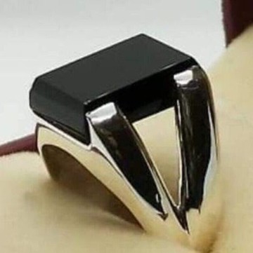 天然雅克石戒指 葉門雅克石 瑪瑙戒指 什葉派戒指 手工瑪瑙戒指 男士戒指