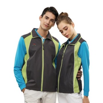 【Per GIBO】桃皮小蜂巢薄裡背心P153202(灰/果綠)