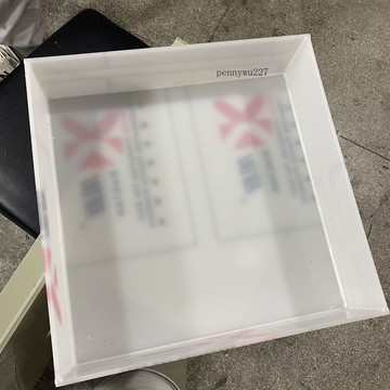 【五金 熱銷】PP聚丙烯耐酸鹼托盤塑料滲漏定製實驗室大號托盤長方形加厚水箱 優選