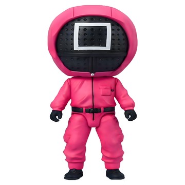 BANDAI 萬代 Figuarts mini 魷魚遊戲 ☐面具人公仔 代理  1個