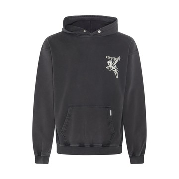 Represent - Vintage Grey Cotton Sweatshirt