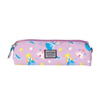 HUGGER筆袋-亮麗公主 (背包同款/拉鍊文具袋/萬用小物收納袋)