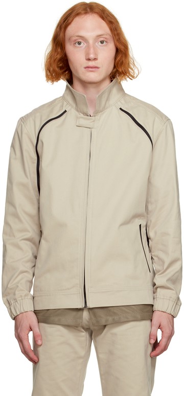 Olly Shinder 驼色 Quad Zip 夹克