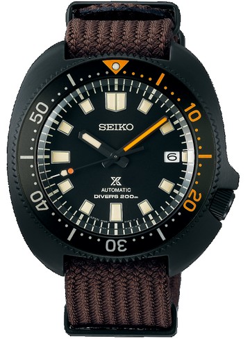 SEIKO 精工錶-黑牌款-PROSPEX 黑潮系列 1965復刻潛水機械腕錶 6R35-01W0B(SPB257J1)-42mm-黑面帆布【刷卡回饋 分期0利率】【APP下單點數13倍送】