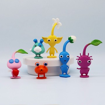 皮克⭐敏公仔 Pikmin B💮loom 紅💮皮克💮敏  泡澡球 種花神器 生態瓶 PIKMIN皮克💮敏公仔 交換禮物