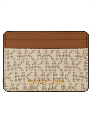 michael by michael kors card holder with logo