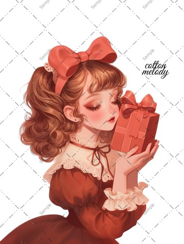 original sticker no.898 人物貼紙 原創貼紙 人物貼紙 女孩貼紙 原創人物貼紙