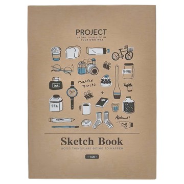 CCHING 青青文具 設計大學繪本書 16K 素描紙  1本