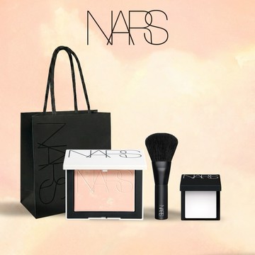 No.1 夢幻禮物【NARS】裸光幻彩蜜粉餅 #星河小白餅 #幻彩小白餅💜持久定妝 輕盈提亮🫧 | 生日禮物 生日快樂