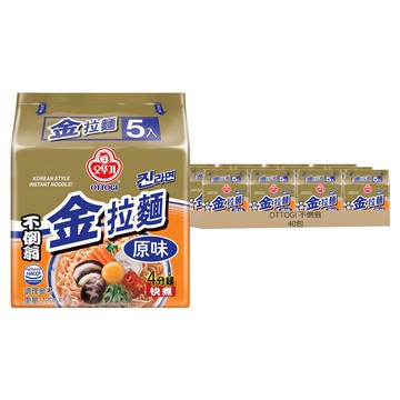 OTTOGI 不倒翁 金拉麵 原味 120g  40包