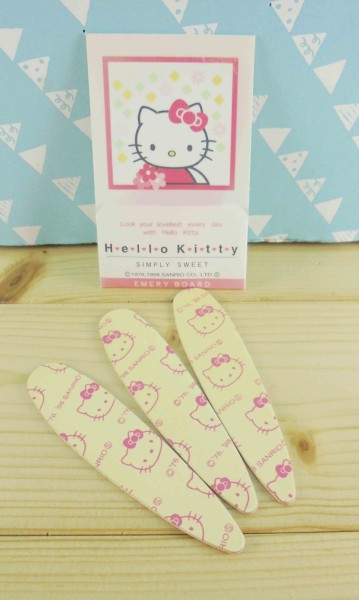 【震撼精品百貨】Hello Kitty 凱蒂貓~KITTY造型摩甲棒-3入-花