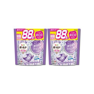 (2袋176顆任選超值組)日本P&G-Bold強洗淨4合1消臭柔軟香氛洗衣凝膠球補充包88顆/袋(防皺好熨燙柔順洗衣球,筒槽防霉洗衣膠囊,直立/滾筒式洗衣機皆適用)
