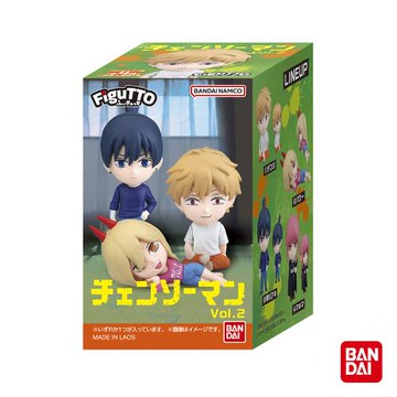 日本Bandai-《FiguTTO》鏈鋸人公仔入浴劑Ⅱ(限量)X3 (採隨機出貨)