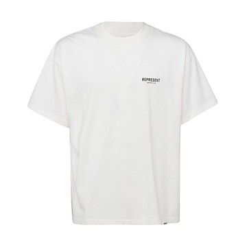 Represent - Flat White Cotton Owners Club T-shirt