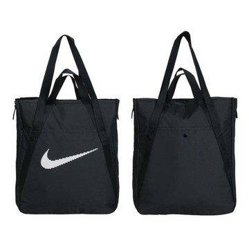 NIKE 大型單肩包-手提袋 肩背袋 DR7217-010 黑白