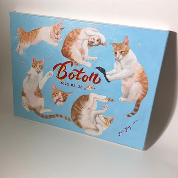 【 訂製 】M號寵物訂製畫－收藏你的所有可愛－壓克力手繪