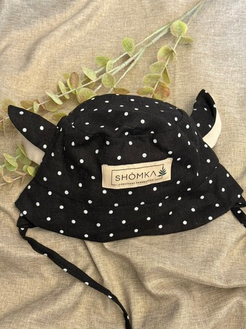 雪點綿羊漁夫帽