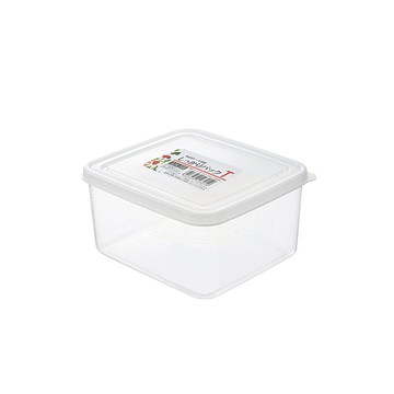 透明可微波冷凍密封食物保鮮盒-1.1L-3入 單一規格