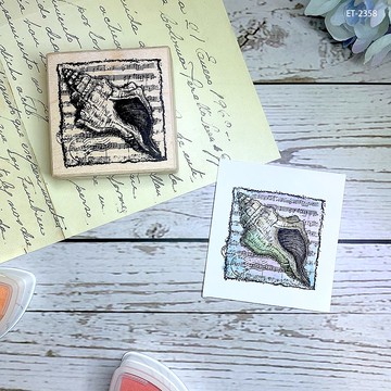 楓木印章-貝殼樂譜紙 ET-2358