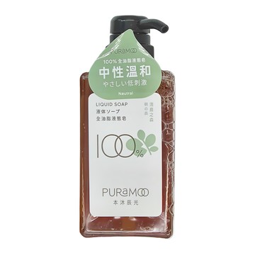PURaMOO 本沐辰光 液態皂 清晨之森  430g  1瓶
