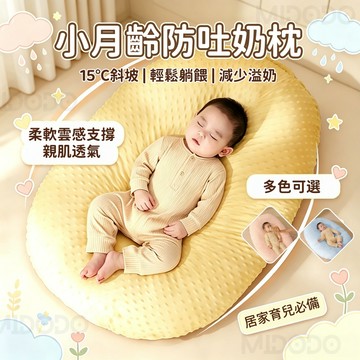 隔日達🌙免運 嬰兒防吐奶斜坡墊 斜坡枕 嬰兒防溢奶枕 哺乳枕 側睡枕 餵奶枕 吐奶枕 新生兒躺靠餵奶神器  奶枕