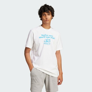 【ADIDAS】GRFX TEE 短袖上衣 男 白色-JC8365