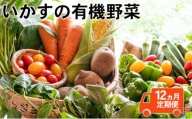 いかすの有機野菜1年分（月1回10品お届け12回分）