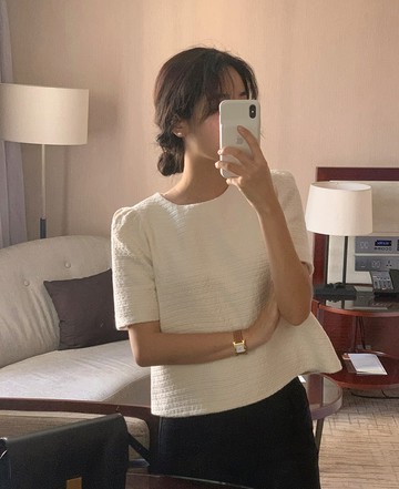 【韓國】香榭巴黎上衣-40950