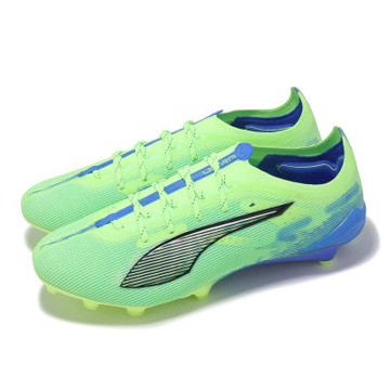 Puma 足球鞋 Ultra 5 Ultimate FG 男鞋 Lights Out Pack 短草皮 綠 10768303