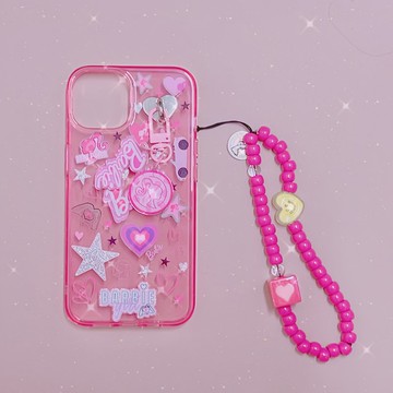Y2K 芭比粉紅配色 手機繩 Phone Strap