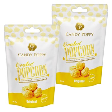 CANDY POPPY 菓糖爆米花 經典原味 70g 夾鏈袋包裝 酥脆可口  2包