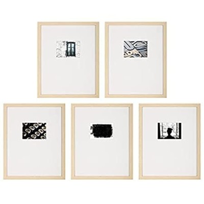 Instapoints 5 Piece Picture 16 x 20 Matted to 5 x 7 with Offset Mat & Hangi