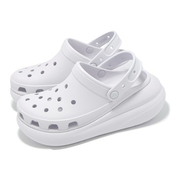 [ACS] Crocs 洞洞鞋 Crush Clog 男鞋 女鞋 泡芙克駱格 霜紫色 灰 厚底 增高 休閒鞋 卡駱馳 2075215BO