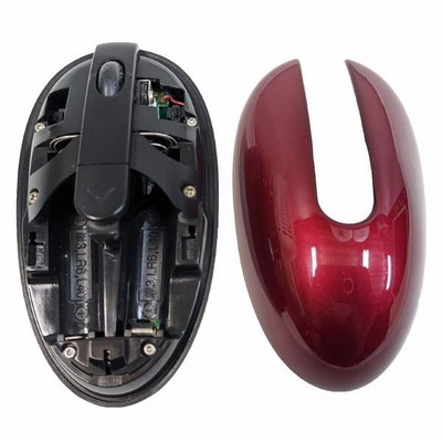 NEC MG-0958 純正 ワイヤレスマウス 赤 レッド 動作確認済み 30