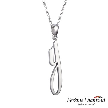 925純銀項鍊 PERKINS 伯金仕 Alphabet 系列